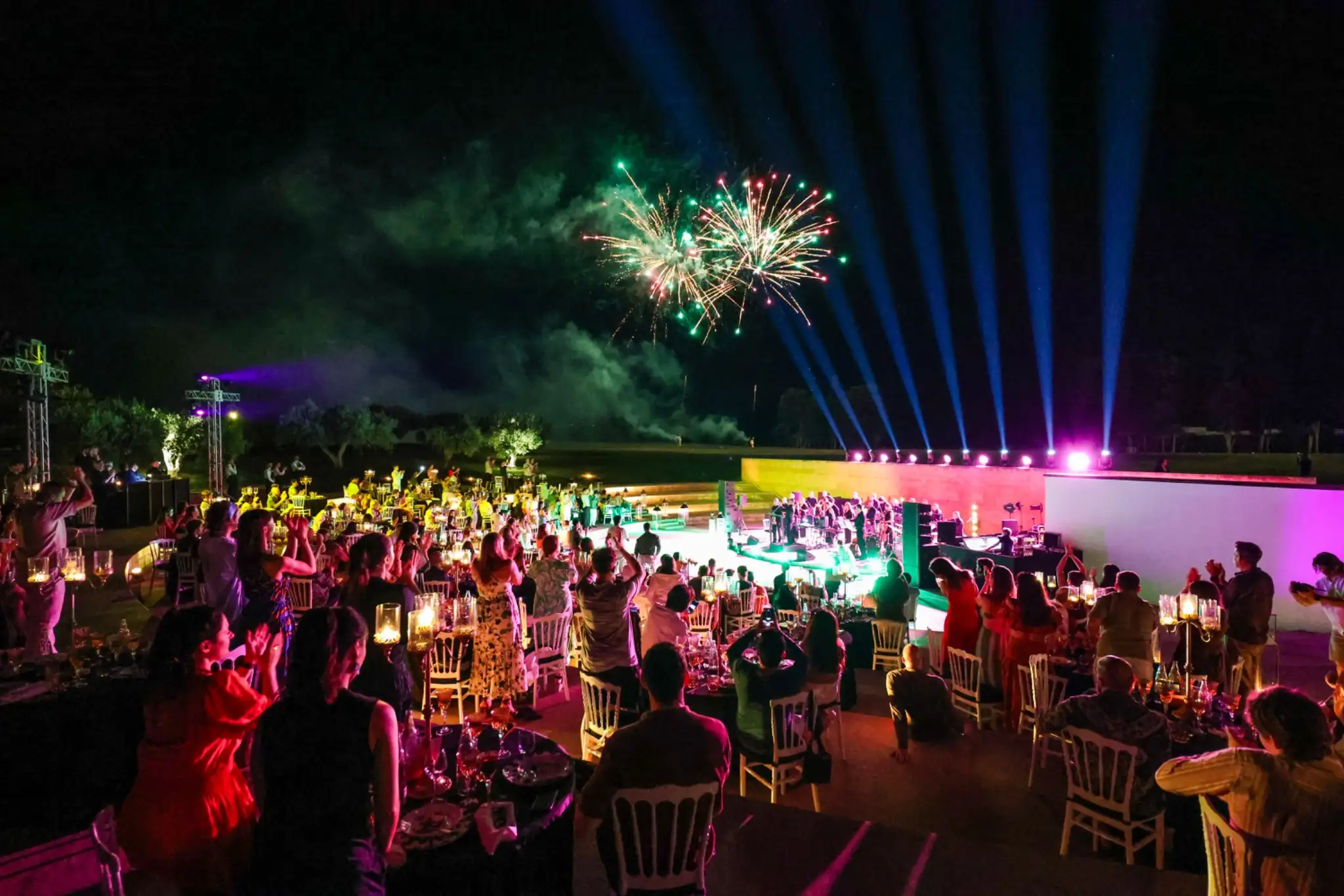 Immersive orchestra experiences for a luxury event in Italy by Sauveur Studios.
